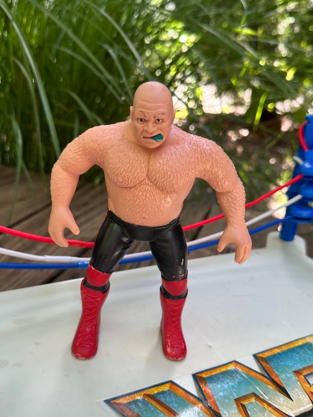 Vintage 1985 LJN WWF WWE George The Animal Steele Wrestling Action Figure